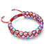 Scarlet Supernova Galaxy Glass x Bracelet vitalité à cordes rouges